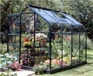 GREEN SUPREME 8ft x 6ft GREENHOUSE TOUGHENED